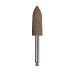 Dedeco Abrasive Midgets - Shape 15 - Brown - Pre Finishing - Slow Speed, Right Angle (RA), 12-Pack
