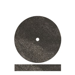 Dedeco Rubber Wheels - Black - Hard - 22mm x 3.1mm, 100-Pack