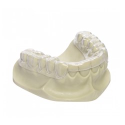 Dreve Kombiplast Clear Square Splint - 125 x 4mm, 10-Pack in Foil