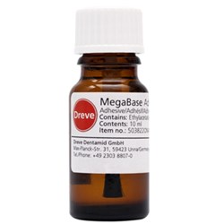 Dreve MegaBase - Auto-Polymerising Silicone - Adhesive Refill - 10ml Bottle
