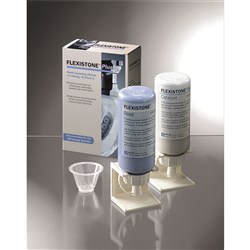 Detax Dental FLEXISTONE Plus - Standard Pack - Base and Catalyst - Includes 2 Stands