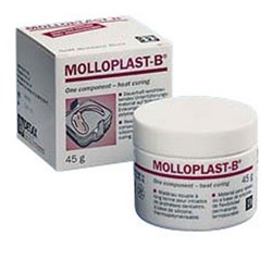 Detax Dental MOLLOPLAST-B - Soft Relining Material - 45g Jar