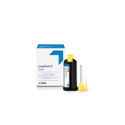 DMG LUXACORE Z Dual - Core Build-Up Composite - Shade Blue - 48g Cartridge, 1-Pack and 60 Auto Mix Tips