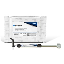 DMG EcuSphere Flow - Universal Composite System - Shade A30 - 1.5g Luer Lock Syringe, 2-Pack