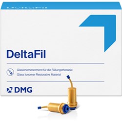 DMG DeltaFil - Glass Ionomer - Shade A2 - Applicaps, 50-Pack