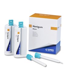 DMG HoniGum Mono - 50ml Cartridge, 2-Pack with 4 AutoMix Tips