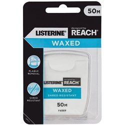 REACH Dental Floss - Waxed - 50m,1-Pack