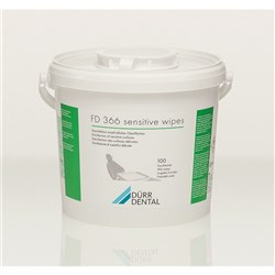 Durr FD 366 Sensitive Wipes Container Pack of 100