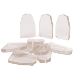 DVA Base Plates Quadrant, 100-Pack