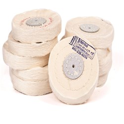 DVA Calico Cloth Wheels - 3 inch- 50 Ply, 10-Pack