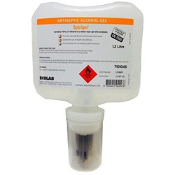 Ecolab SPIRIGEL - Alcohol Based Hand Gel - 1.2 Litres