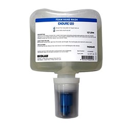 Ecolab ENDURE 120 - Foaming Hand Wash - pH 5.5 - 1.2 Litres