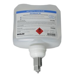 Ecolab SKINMAN 90 - Antiseptic Surgical Hand Rub - 1.2 Litres