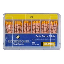 EdgeSEQUEL GP 06 Taper Size 50 Pack of 60