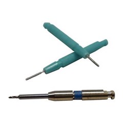 Stabilok Pin - Blue - Small, 100-Pack with 5 Stainless Steel Drills