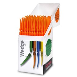 Garrison WedgeWands Refill - Orange - Medium, 100-Pack