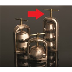 Gibling Clamp Gun Metal 3 Flask Size