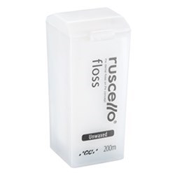 GC Ruscello Floss - Unwaxed - White - 200m, 1-Pack