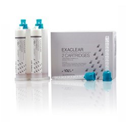 GC EXACLEAR - 2 x 48ml Cartridges and 6 Mixing Tips