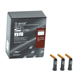 GC GAENIAL POSTERIOR Unitip - Universal Composite - Shade P-A1 - 0.28g, 20-Pack