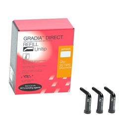 GC GRADIA DIRECT Anterior - Light-Cured Composite - Shade A4 - 0.3g Unitips, 10-Pack