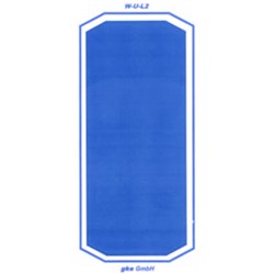 GKE Cleaning Process Indicator for Ultrasonic Baths - Blue, 40-Pack