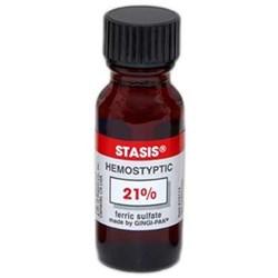 STASIS Solution - 21% Ferric Sulphate Hemostyptic - 15ml Bottle