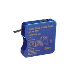 Hawe Steel Matrice Bands - 0.03mm - 6mm x 3m with Dispenser