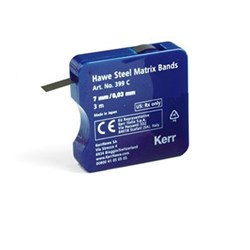 Hawe Steel Matrice Bands - 0.03mm - 7mm x 3m with Dispenser
