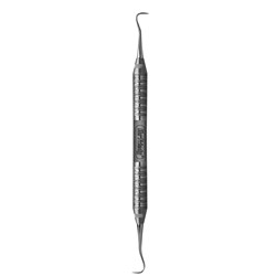 HuFriedyGroup 900 Series Dull Scaler - H6/H7 - Double Ended - #6 Satin Steel Handle