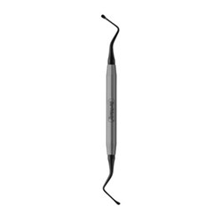 HuFriedyGroup Black Line Lucas Surgical Curette - #86 - Spoon Shape - Hexagon Handle