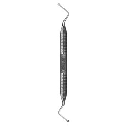 HuFriedyGroup Lucas Surgical Curette - #87 - Spoon Shape - #6 Satin Steel Handle