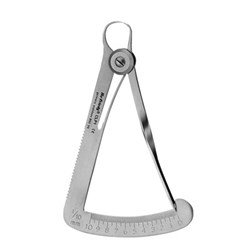 HuFriedyGroup Caliper - Iwanson - #1 - Spring For Metal and Porcelain