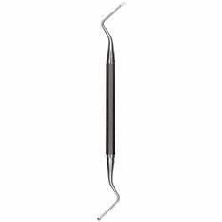 HuFriedyGroup Miller Surgical Curette - #10 - Spoon Shape - Double Ended - Hexagon Handle