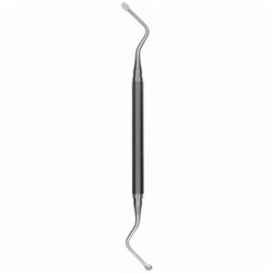 HuFriedyGroup Miller Surgical Curette - #12 - Spoon Shape - Double Ended - Hexagon Handle
