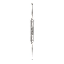 HuFriedyGroup Molt Curette - #2/4 - Double Ended - #6 Short Satin Steel Handle