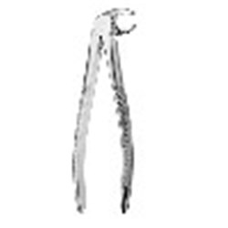 HuFriedyGroup Mead Forceps - #MD4 - Lower 1st, 2nd and 3rd Molars - Serrated