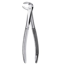 HuFriedyGroup European Style Forceps - #73 - Serrated Lower Molars