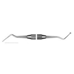 HuFriedyGroup Gingival Cord Packer - Yardley - #1 Non Serrated - Double Ended - #41 Round Handle