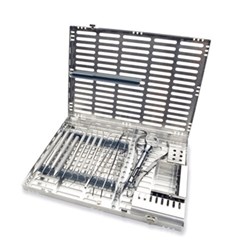 HuFriedyGroup IMS Signature Series Cassette - 12 Instruments - Red