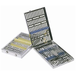 HuFriedyGroup IMS Infinity Cassette - DIN - 18 Instrument Casette - Blue