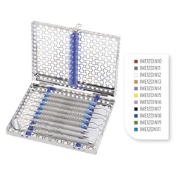 HuFriedyGroup IMS Infinity Cassette - 1/2 DIN - 10 Instrument Cassette - Orange