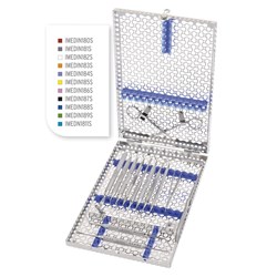 HuFriedyGroup IMS Infinity Cassette - DIN - 18 Instrument Casette - Lavender