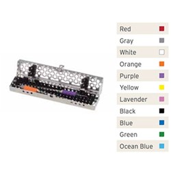 HuFriedyGroup IMS Infinity Cassette - Small - Holds 2 Ultrasonic Inserts or 1 Handpiece - Purple