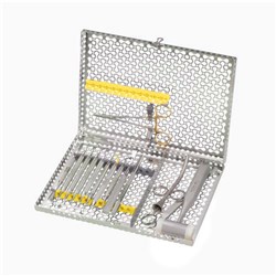 HuFriedyGroup IMS Cassette Infinity Series - 12 Instruments - Yellow