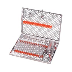 HuFriedyGroup IMS Cassette Infinity Series - 16 Instruments - Red