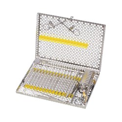 HuFriedyGroup IMS Cassette Infinity Series - 16 Instruments - Yellow