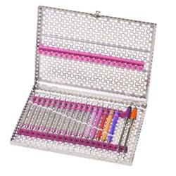 HuFriedyGroup IMS Cassette Infinity Series - 20 Instruments - Pink