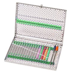 HuFriedyGroup IMS Cassette Infinity Series - 20 Instruments - Green