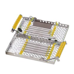 HuFriedyGroup IMS Cassette Infinity Series - 2 Tier - 14 Instruments - Yellow